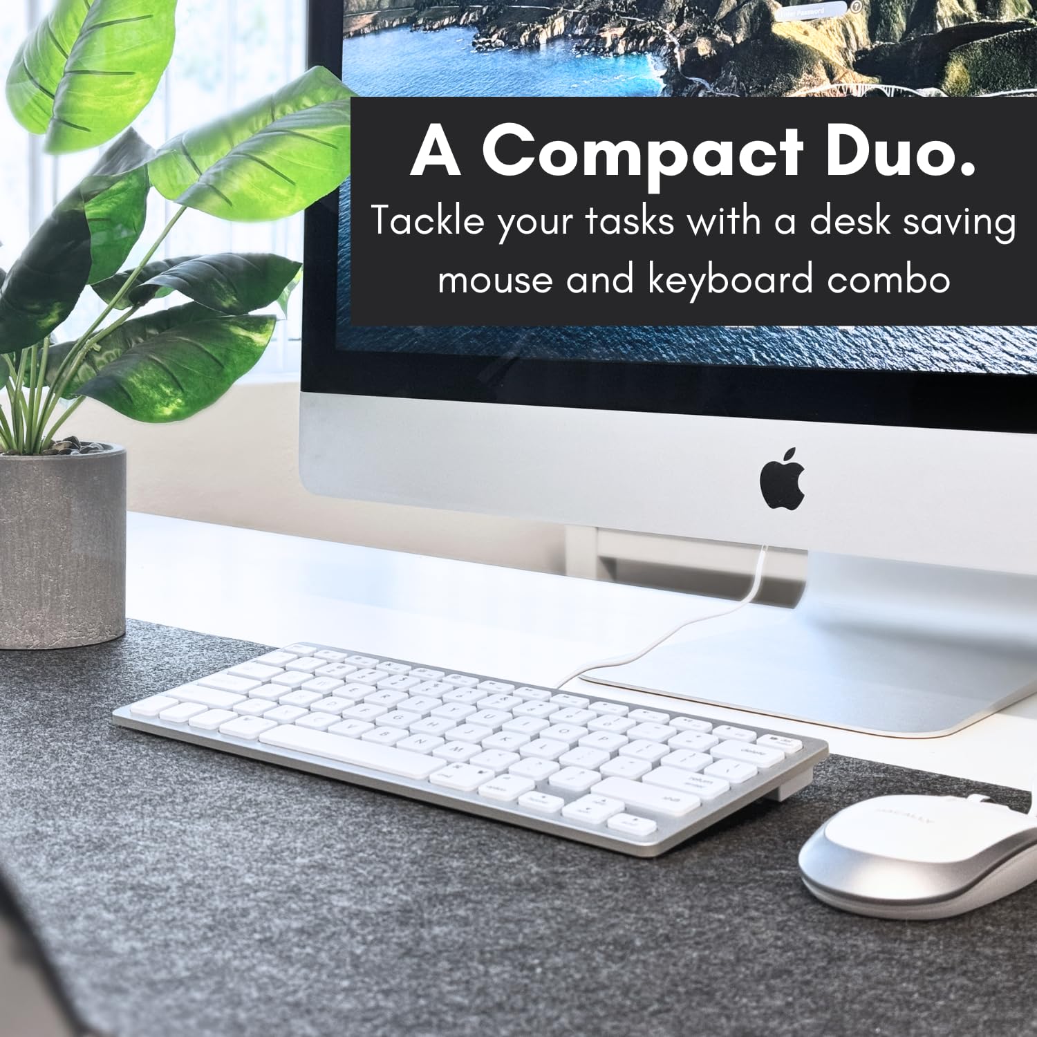Macally USB Wired Keyboard & Mouse Combo for Mac – Wholesale