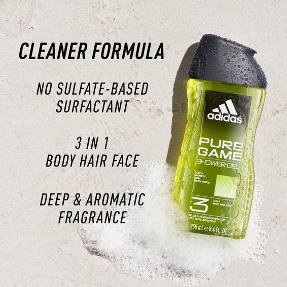 Adidas shower gel 400ml pure game – Wholesale_4