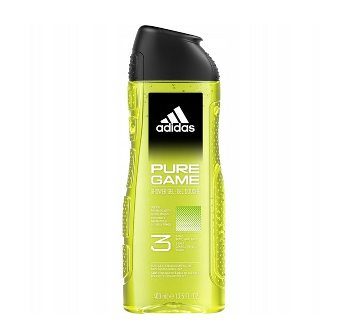 Adidas shower gel 400ml pure game – wholesale