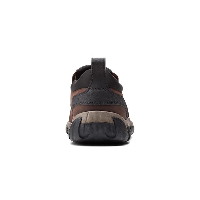 Clarks Men's Grove Step Brown Leather Slip On shoes – Wholesale_3
