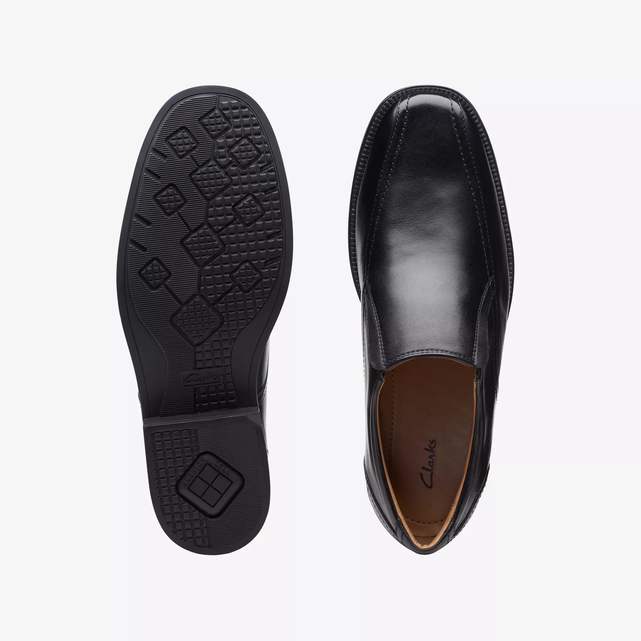Clarks Men's Hail Tough 'Black' Shoes Slip Ons – Wholesale_5