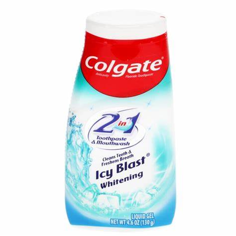 Colgate 2 in 1 icy blast whitening toothpaste 100ml – Wholesale