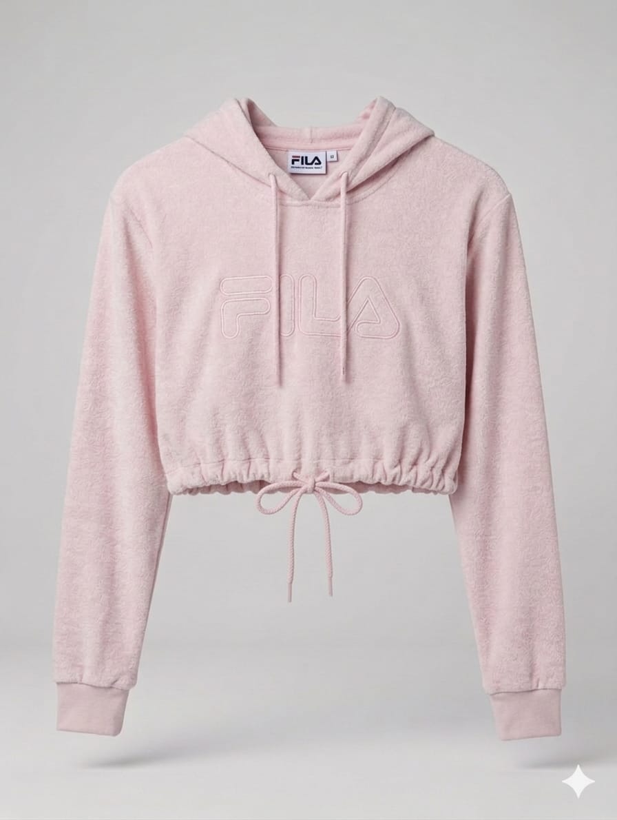 FILA + UO Tala Terry Hoodie Lavender Sweatshirt URBAN OUTFITTERS – Wholesale