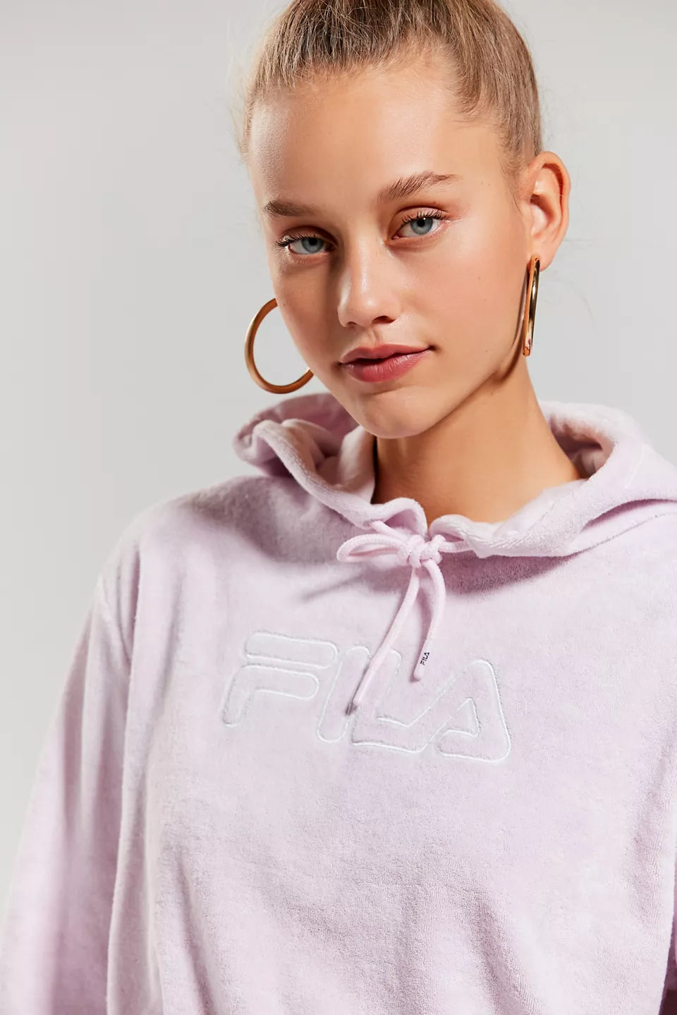 FILA + UO Tala Terry Hoodie Lavender Sweatshirt URBAN OUTFITTERS – Wholesale_5