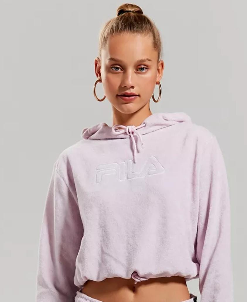 FILA + UO Tala Terry Hoodie Lavender Sweatshirt URBAN OUTFITTERS – Wholesale_3
