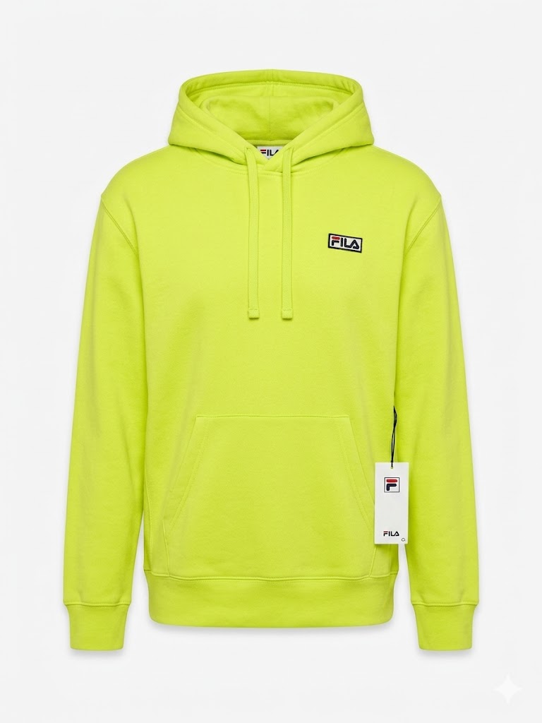FILA Classic Algot Pullover Hoodie 'Lime Green' – Wholesale_2