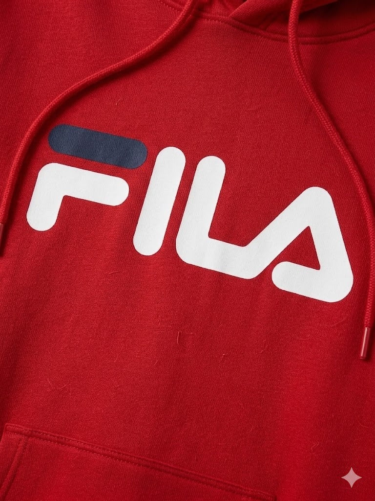 Fila Classic Logo Hoodie Men's 'Sport Red' – Wholesale_4