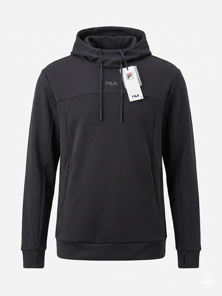 FILA Essential Aadheen Hoodie 'Carbon Black' – Wholesale