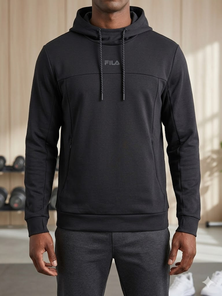 FILA Essential Aadheen Hoodie 'Carbon Black' – Wholesale_3