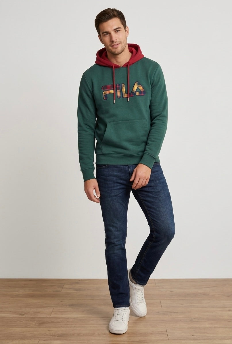 FILA GREEN HOODIE FOR MEN – Wholesale