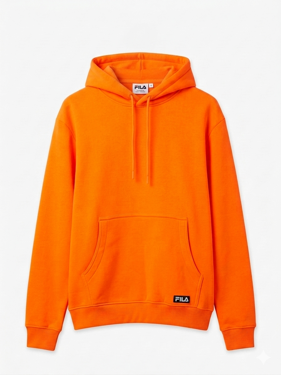 Fila Hi Vis Pullover Hoodie 'Vibrant Orange' – Wholesale