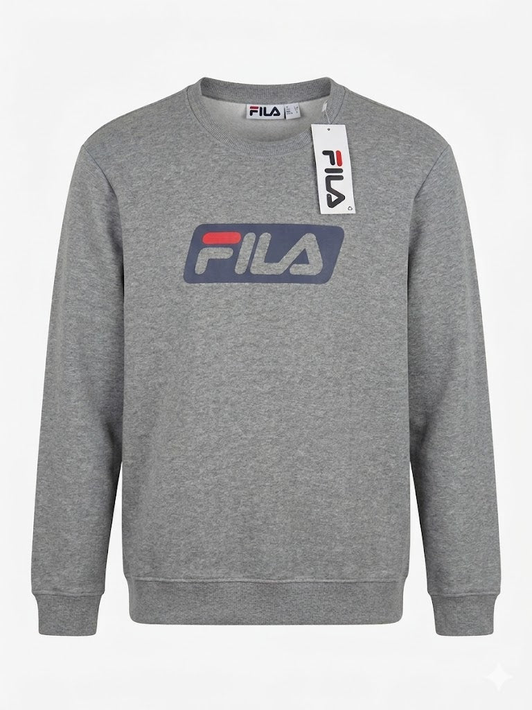 FILA Men's Classic Logo Crewneck Sweatshirt – Wholesale