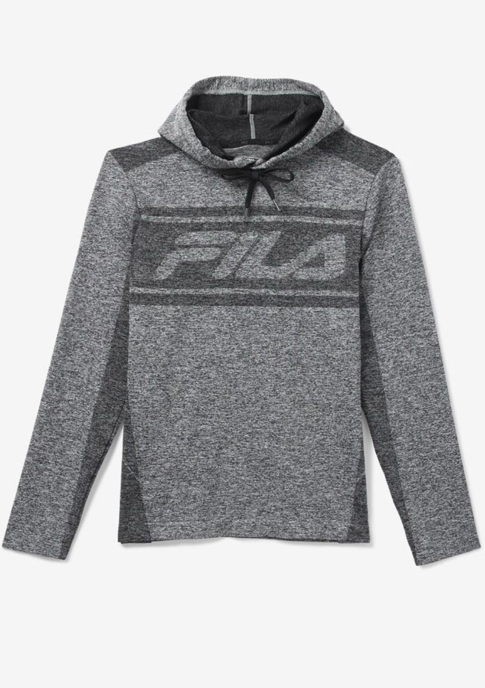 FILA Sawyer Engineered Hoodie 'Gray / Black' – Wholesale
