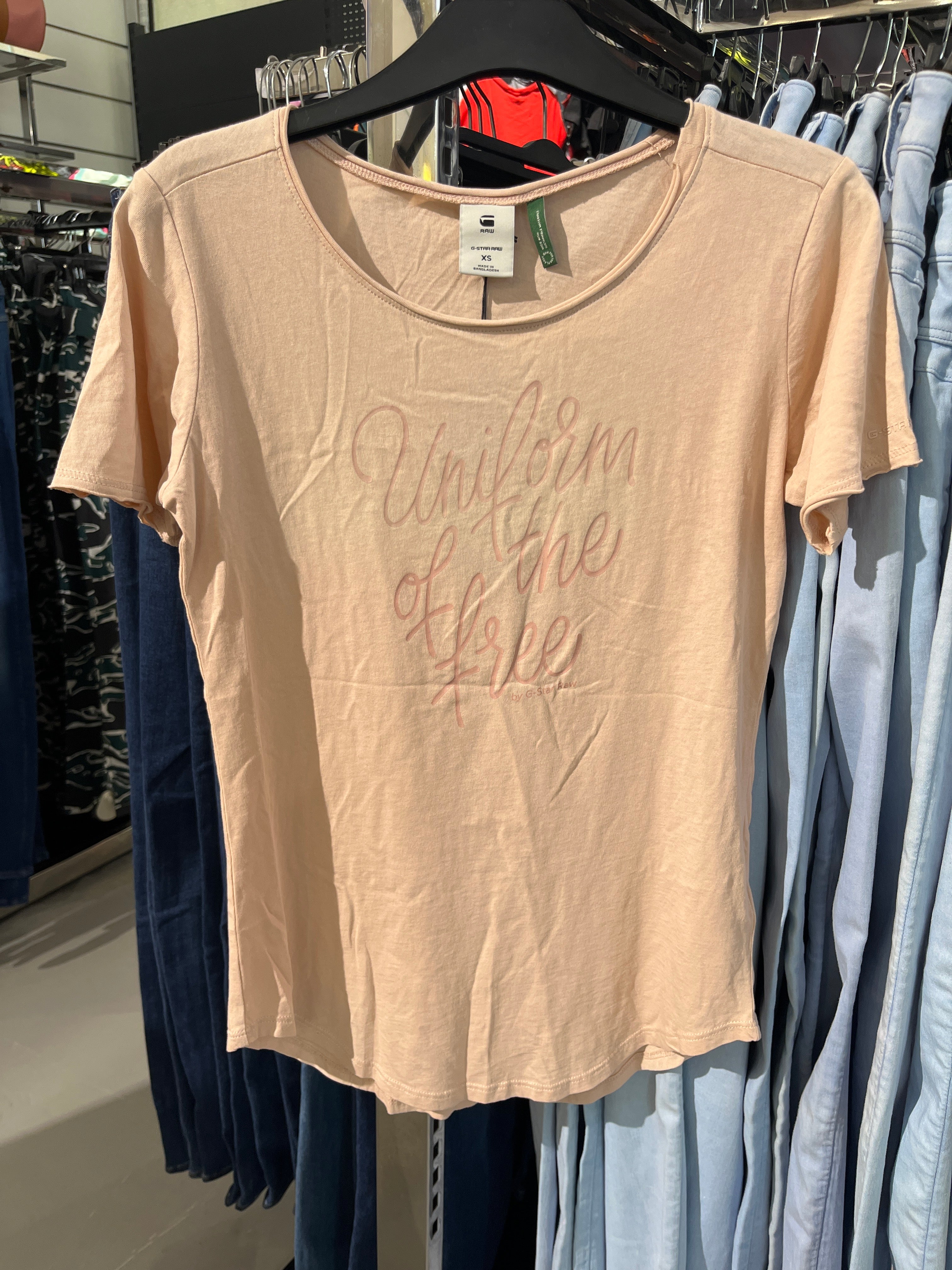 G-Star Graphic Liquid Pink Women's T-Shirt – Wholesale_3