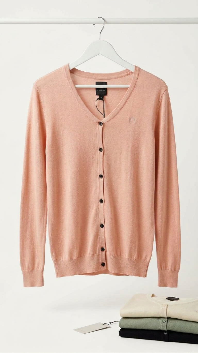 G-STAR raw Cardigan women spun knit - lotus pink – Wholesale