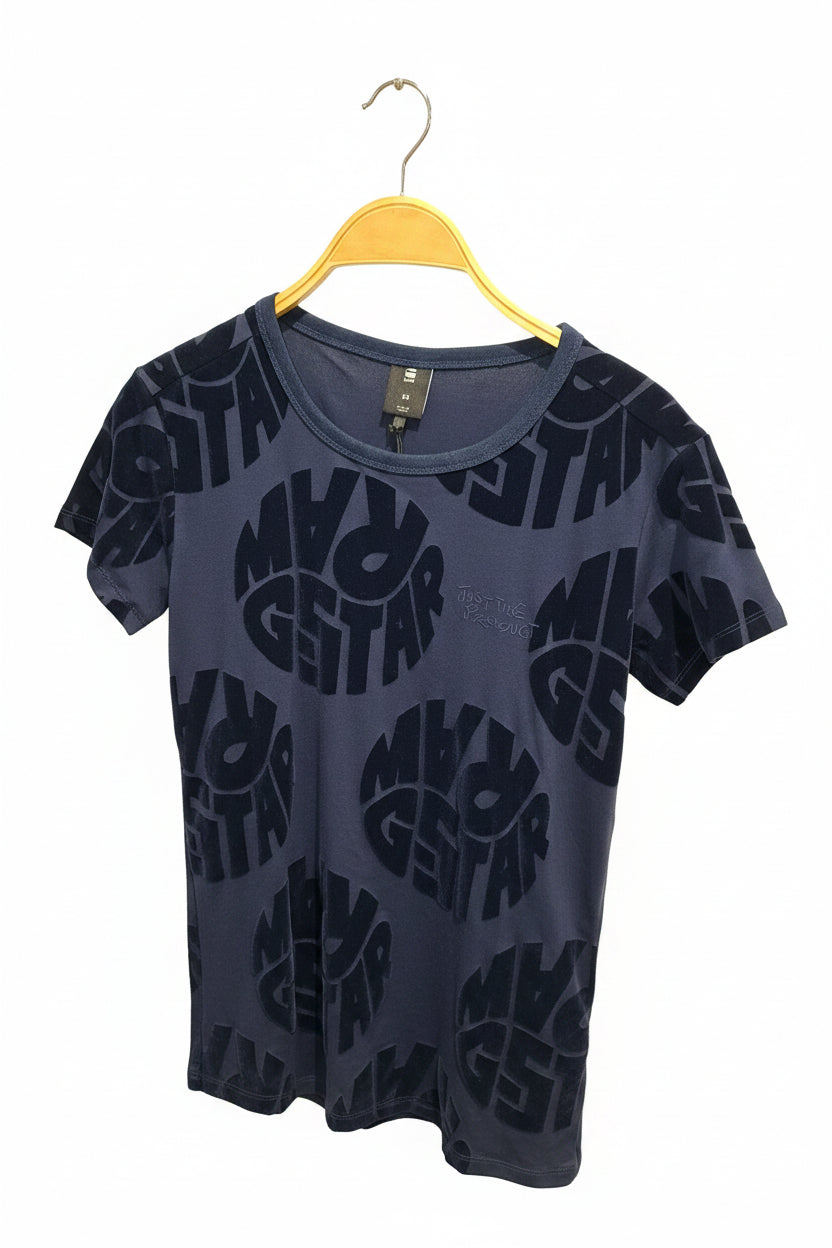 G-Star Raw Graphic 60 R T WMN S/S Women's shirt SARTHO BLUE – Wholesale_3