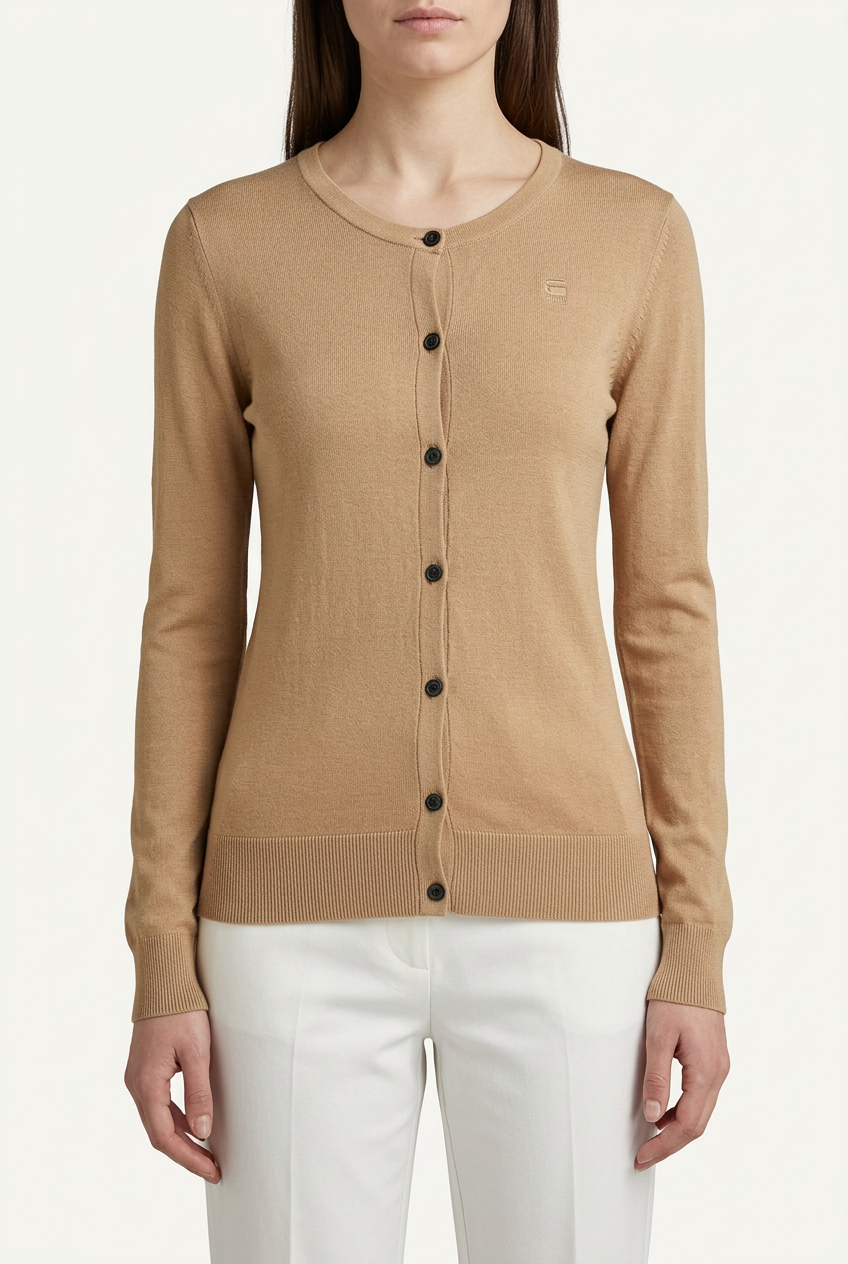 G-STAR Raw Light Brown cardigan women – Wholesale