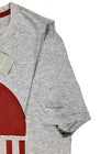 G-Star Raw Men's Crew Neck T-Shirt – Grey / Red – Wholesale_3