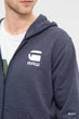 Sweatshirt G-Star Raw Doax HOODIE Zip THROUGH M Blue – Wholesale_4