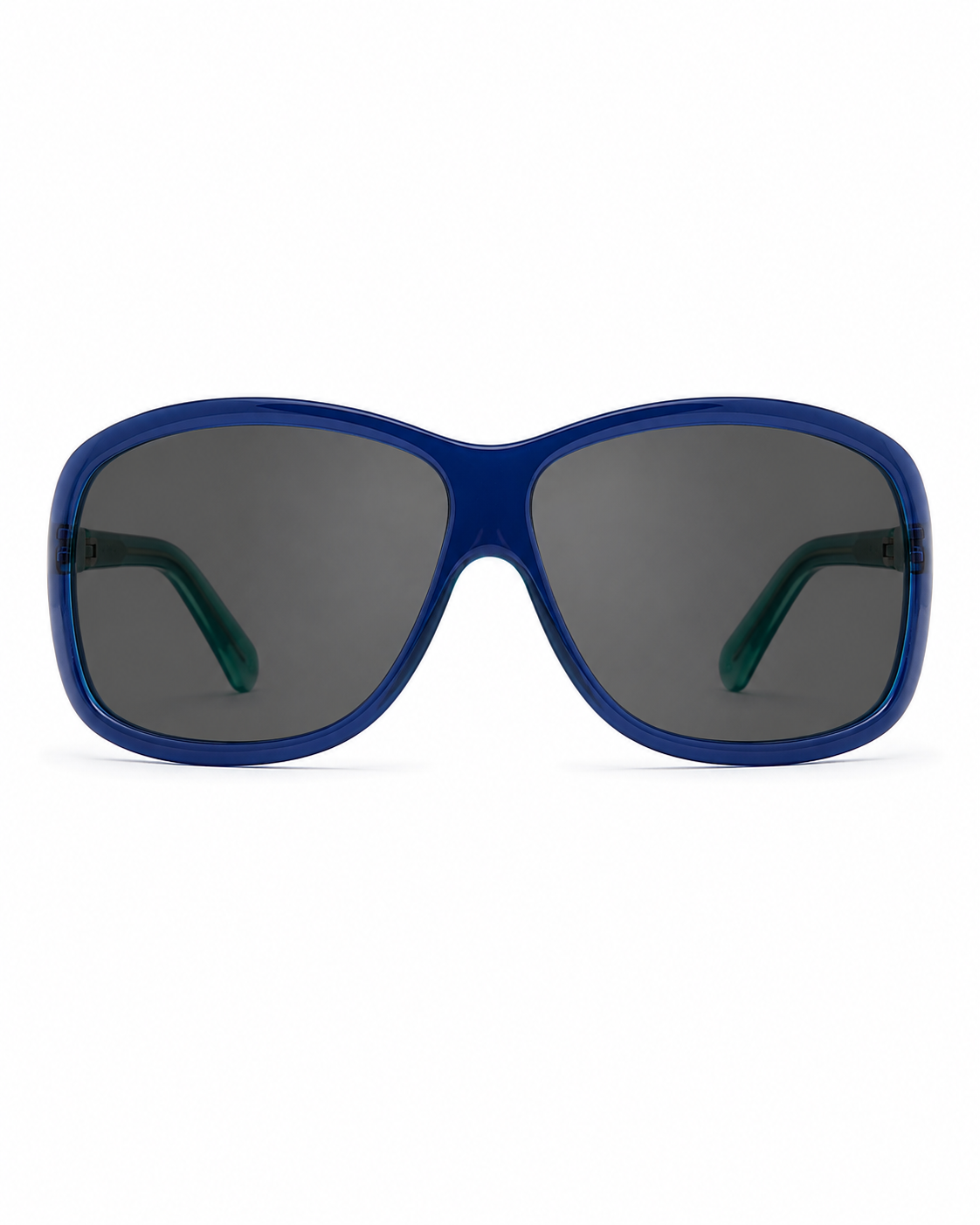 Guess blue-green gradient square sunglasses – wholesale