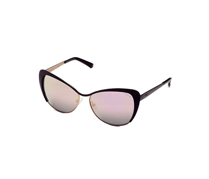 Guess cateye purple frame & purple mirrored sunglasses for women – wholesale