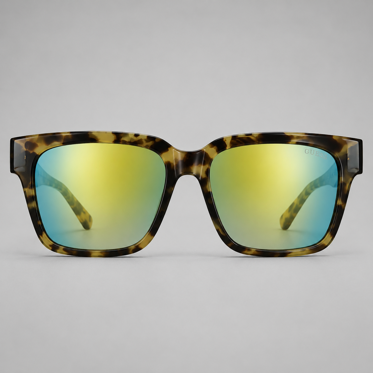 Guess GU6855 52Q Sunglasses – Tortoise Frame / Gold Mirror Lenses – Wholesale