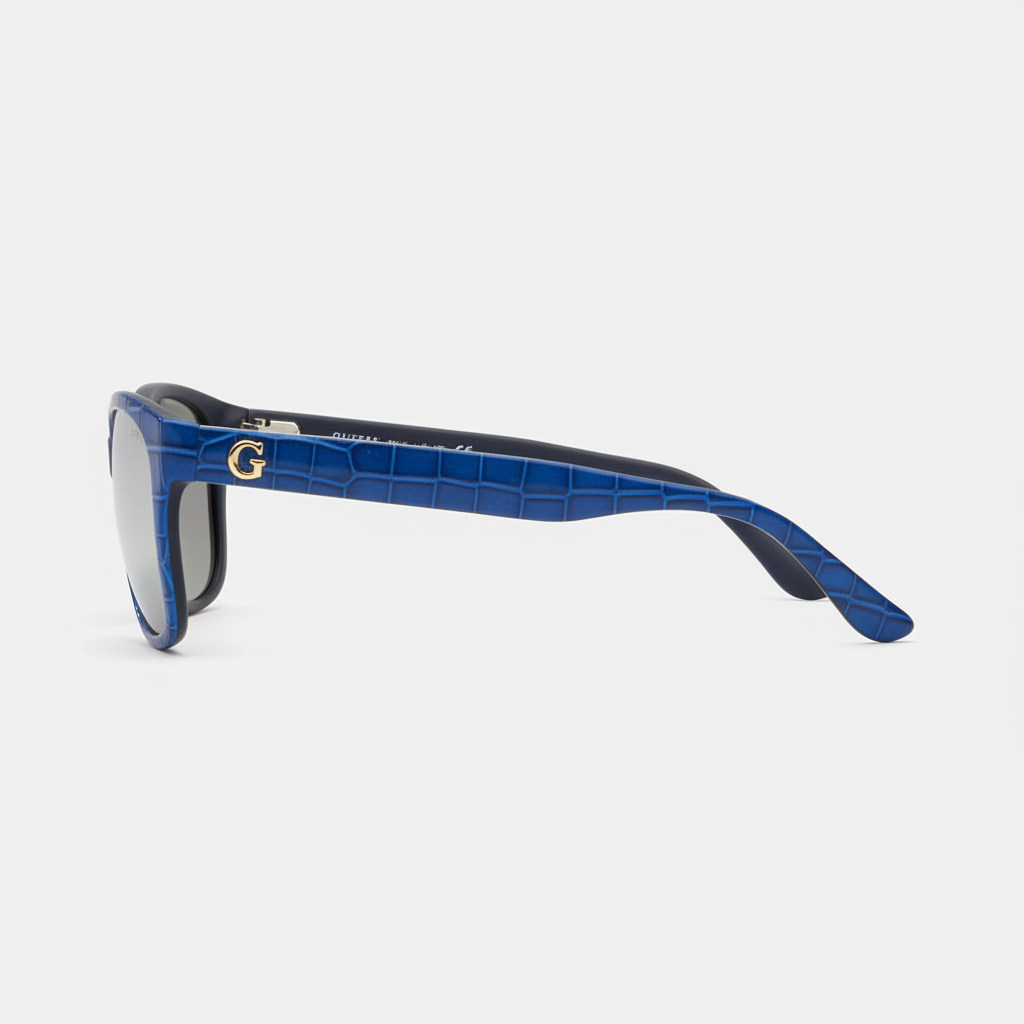 Guess GU7401 87C Sunglasses – Cobalt Blue Croc / Silver Mirror – Wholesale_4
