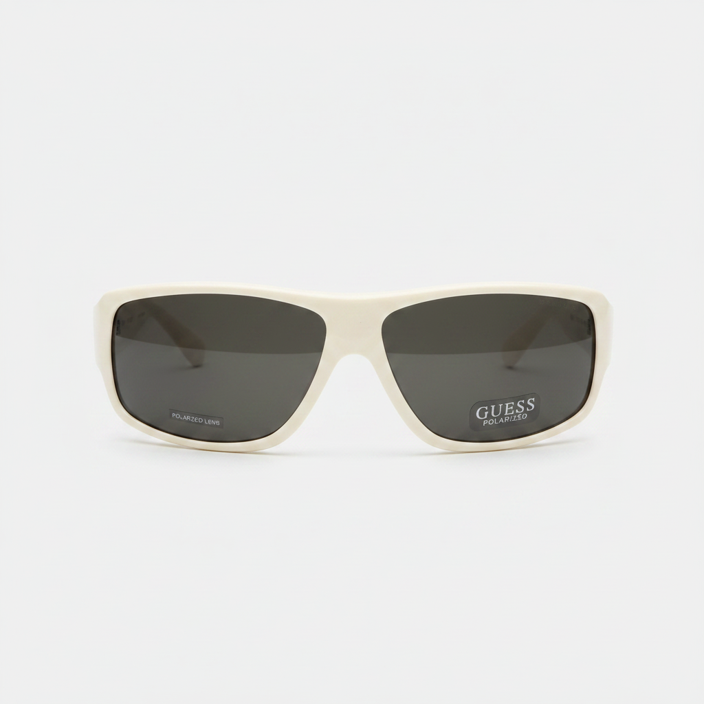 Guess gup1005 wht-3 sunglasses – white / dark smoke polarized – wholesale