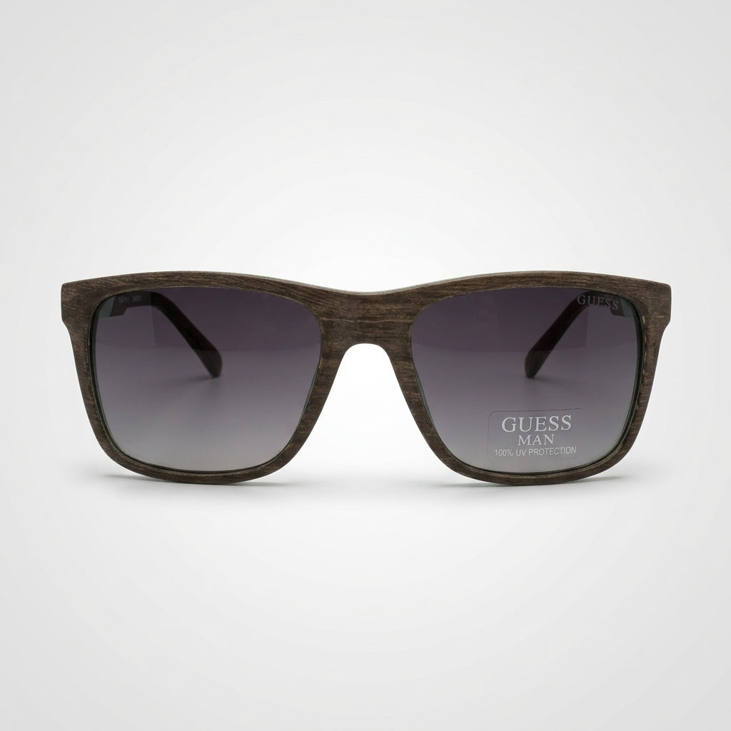 Guess men gu6805 rectangular sunglasses, multicolor – wholesale