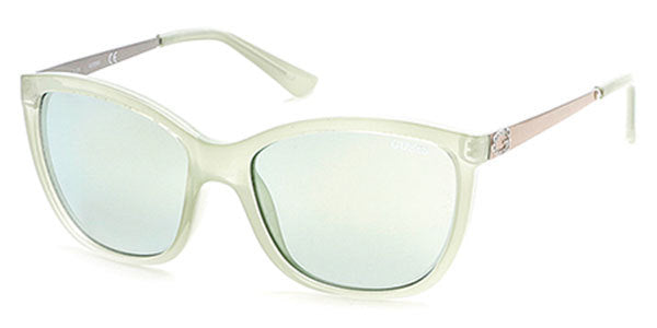 Guess NWT Sunglasses GU 7444 93C Shiny Light Green Mirror Green 58 mm GU7444 – Wholesale