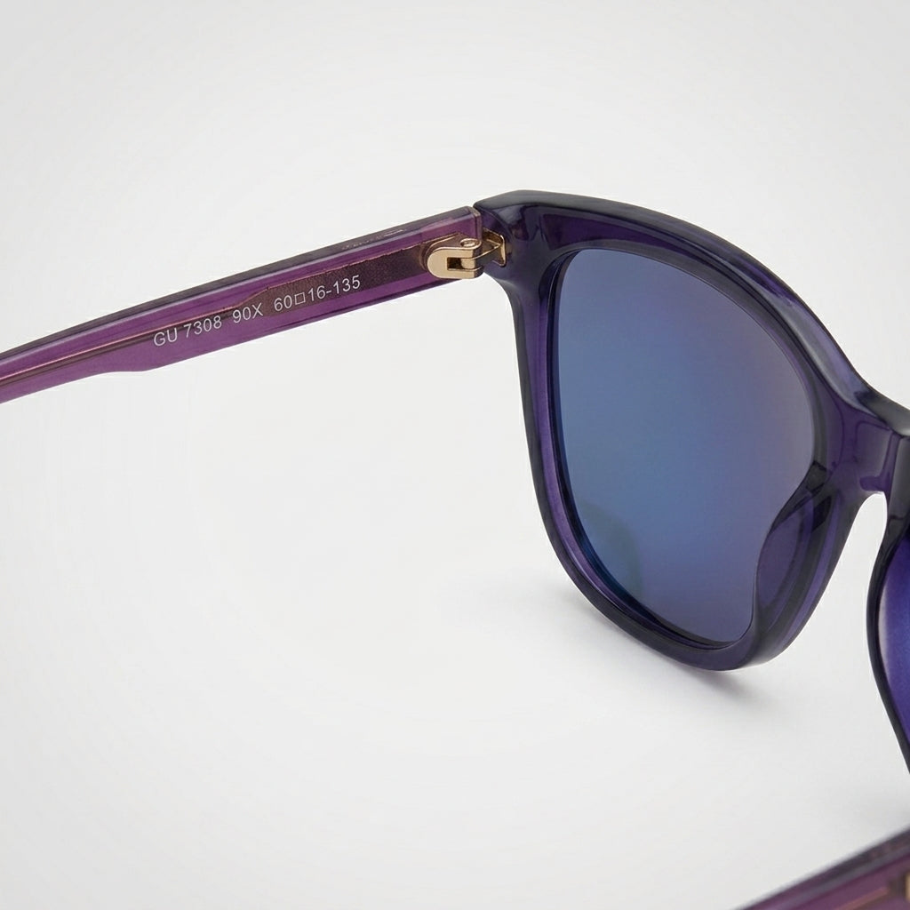 Guess Women GU7308 Square Sunglasses, Purple – Wholesale_4