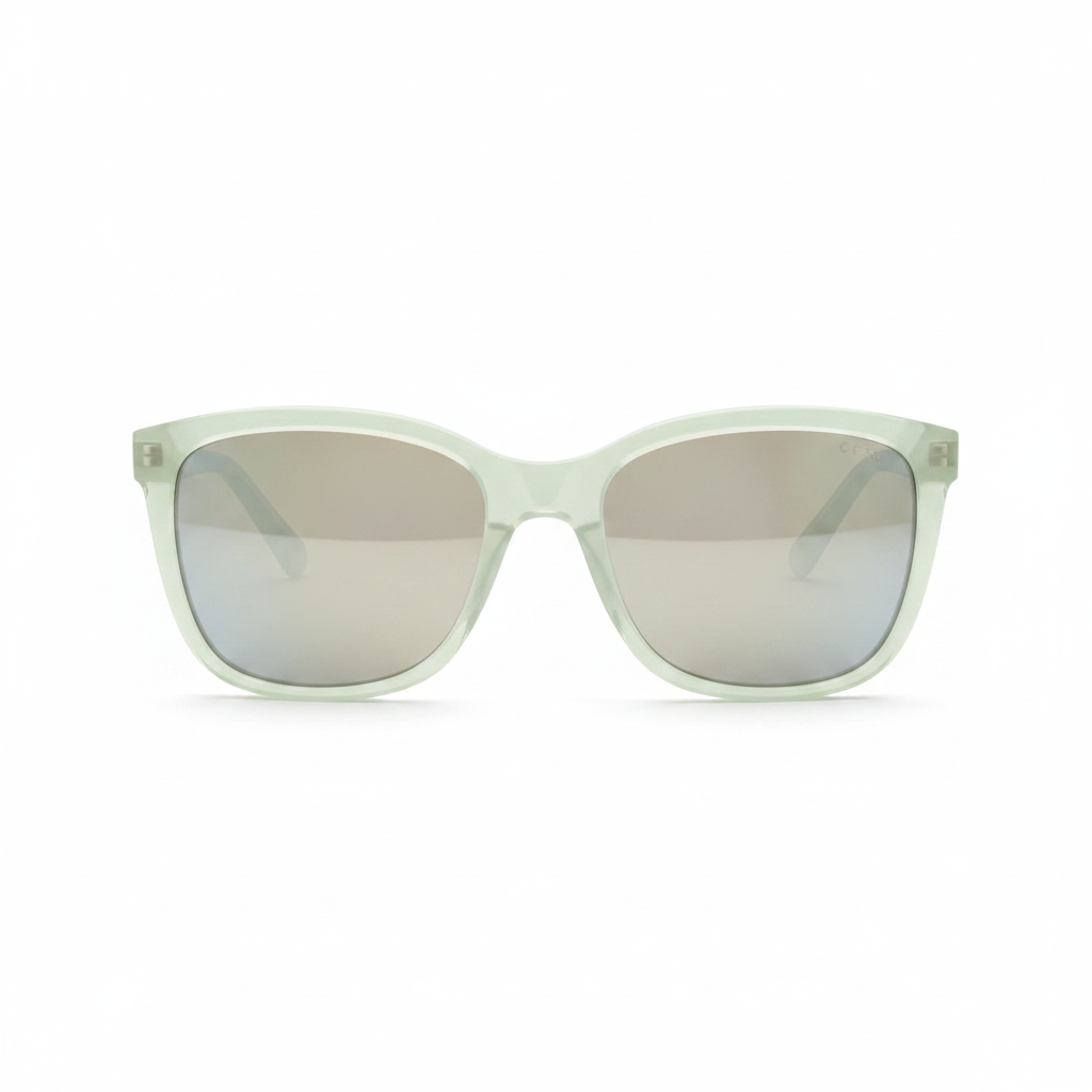 Guess Women GU7444 Oversized Square Sunglasses, Mint Green Mirror – Wholesale