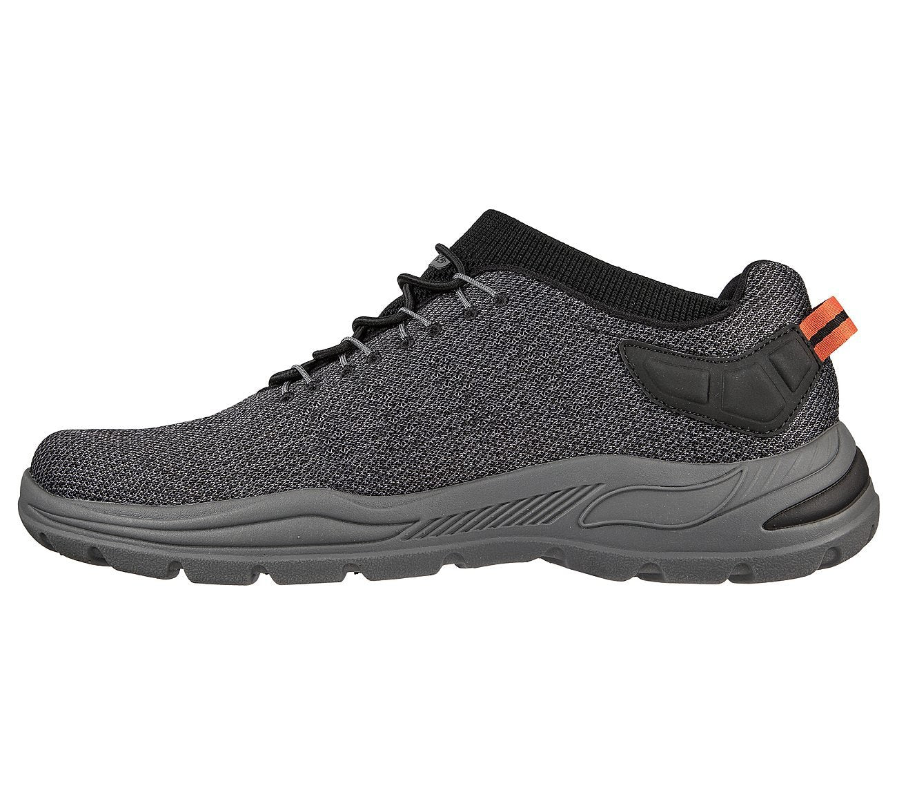 Skechers men's arch fit slip on| black 204526 – wholesale