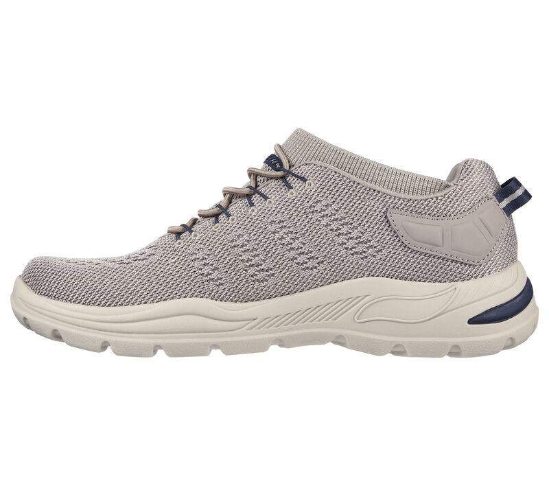 Skechers men's arch fit slip on| taupe 204526 – wholesale