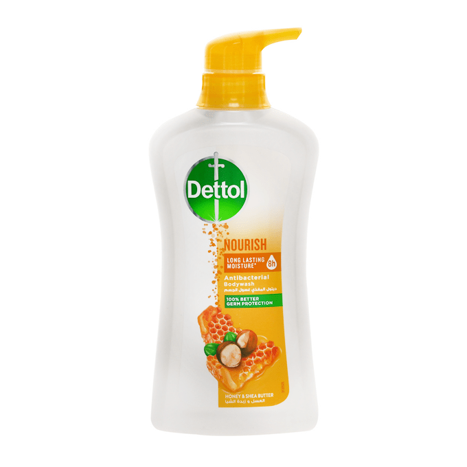 Dettol Nourish With Honey and Shea Butter Body Wash | 500ml – Wholesale
