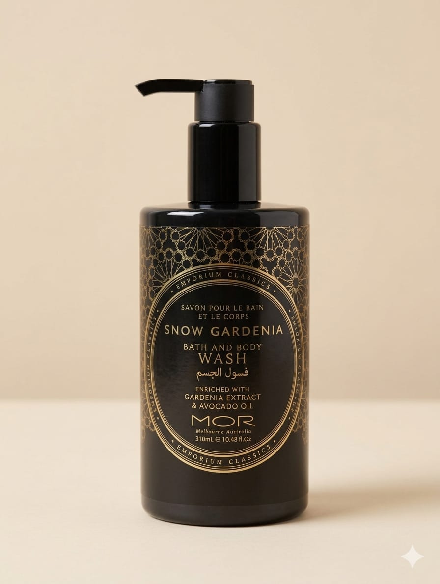 MOR-Snow Gardenia BATH AND BODY WASH 310 ML – Wholesale