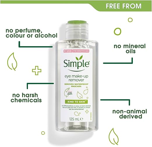 Simple Kind to Eyes Eye Make-Up Remover | 125ml – Wholesale_4