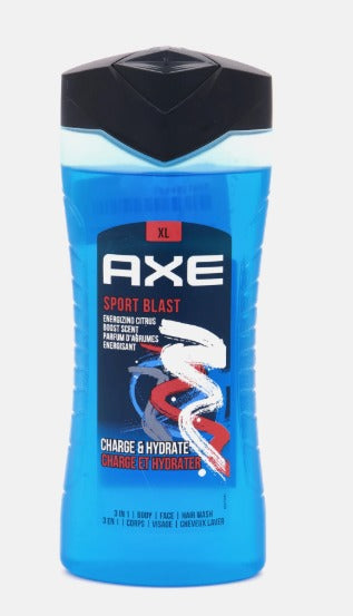 Sport Blast Charge & Hydrate Invigorating Citrus 3-in-1 Body Wash, 400 ml, Blue – Wholesale_3