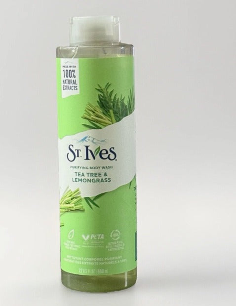 St. Ives - Tea Tree & Lemongrass Purifying Body Wash 22 Fl Oz NEW – Wholesale_3