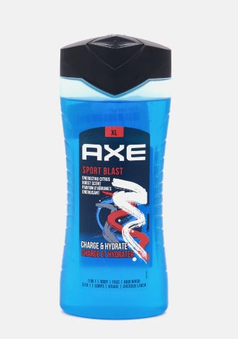 Sport Blast Charge & Hydrate Invigorating Citrus 3-in-1 Body Wash, 400 ml, Blue – Wholesale